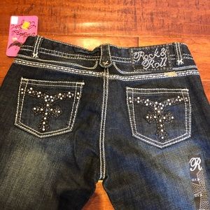 Rock and roll cowgirl jeans